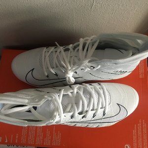 Nike Vapor Untouchable 3 White Football Cleat